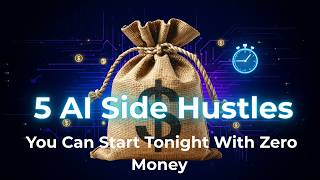 💼 5 AI Side Hustles You Can Start Tonight With Zero Money