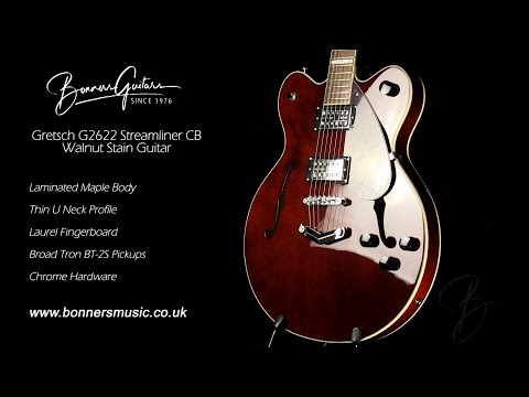 Gretsch G2622 Streamliner CB Walnut Stain Guitar