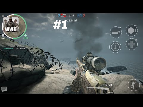 WW2 PvP FPSHyper Hybrid Casual - Gameplay Walkthrough (iOS & Android) - YouTube