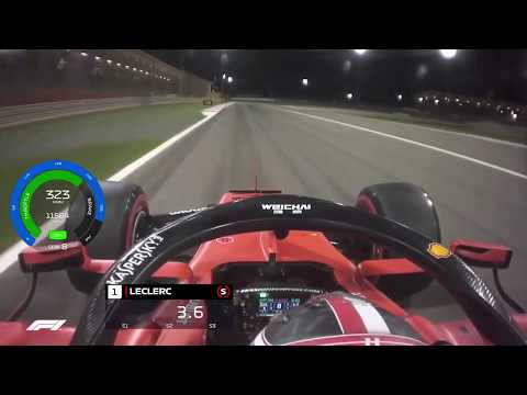2019 Bahrain Grand Prix: Charles Leclerc's Onboard Pole Lap | With Telemetry
