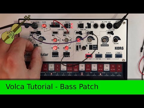 Volca Modular Bass Patch – Davids Fiddle Blog