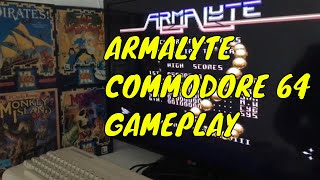 Armalyte Commodore 64 gameplay review on ultimate 1541