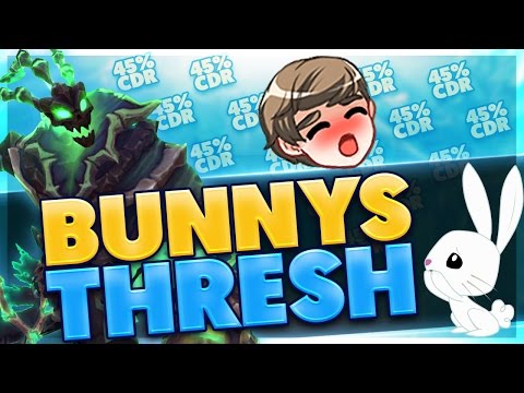45% CDR THRESH THROWBACK | THIS BUILD IS TOO MUCH FUN | THRESH SUPPORT | BunnyFuFuu