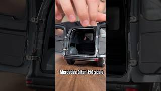 Mercedes-Benz Citan! 🚐 Unique Trunk ASMR 1:18 Scale #shorts #mercedes #asmr