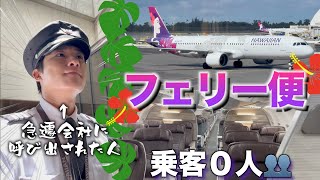 【ハワイ在住パイロット】飛行機を移動させる業務！フェリーフライト✈️