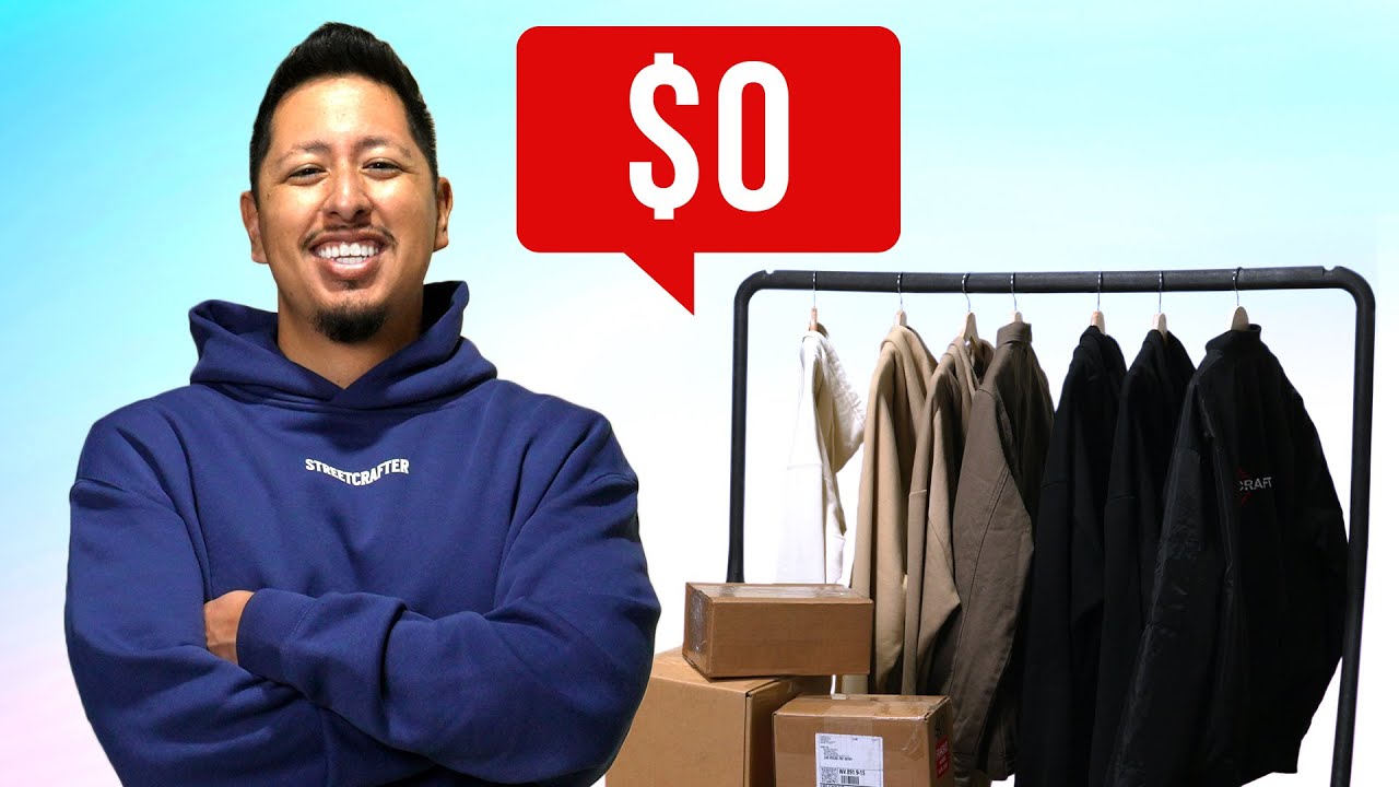 How To Start A Clothing Brand If You Have $0 Dollars (Step X Step Guide)