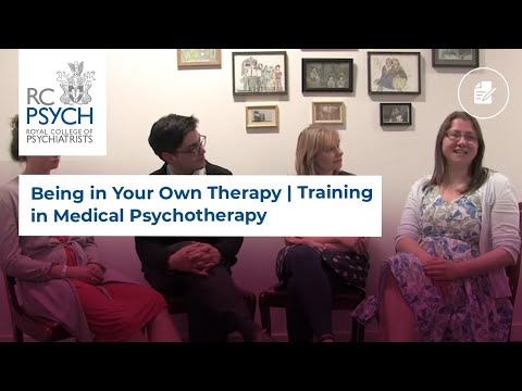 Being in your own therapy