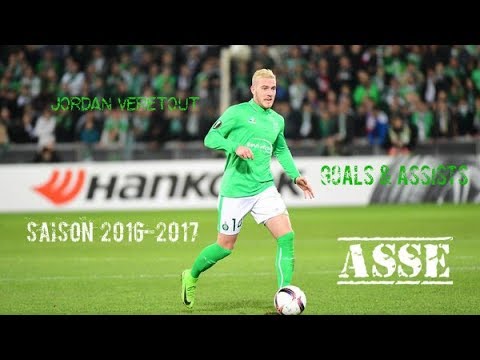 Jordan Veretout Goals & Assists 2016-2017  AS-Saint-Etienne