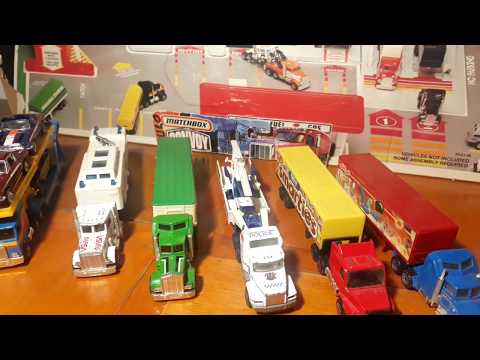 Matchbox Truck Stop Trailer's,Convoy's y Super Rigs.