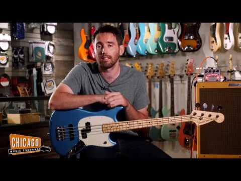 Fender Player Mustang Bass PJ Lake Placid Blue w/Mint Pickguard (CME Exclusive) image 8