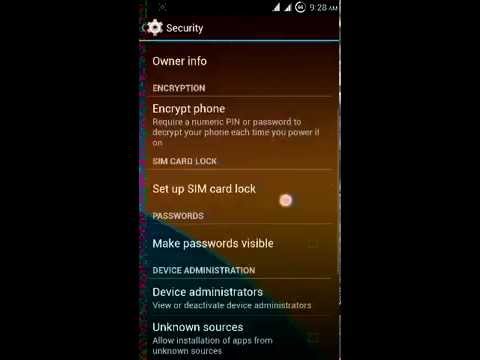 enable allow app installations from unknown sources