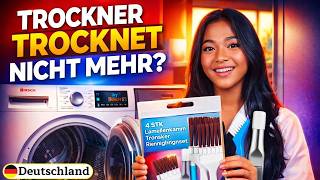 Ihr Trockner trocknet nicht 3 einfache Schritte, die JEDER selbst machen kann!