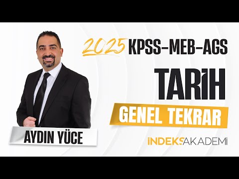 AGS/KPSS - Tarih Genel Tekrar 15 - TBMM Dönemi (1920 - 1923) - Aydın YÜCE