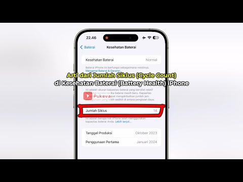 Apa Arti Cycle Count atau Jumlah Siklus di Battery Health iPhone? (PENTING!)