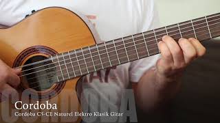 Video thumbnail for Cordoba C5 CE Natural Electric Acoustic Guitar by MyDukkan