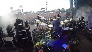 Trivium - &quot;Kirisute Gomen&quot; LIVE @ Wacken 2017 (Alex Bent Drum Cam)
