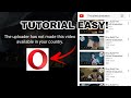 TUTORIAL HOW TO WATCH YOUTUBE VIDEOS BLOCKED IN YOUR COUNTRY EASY