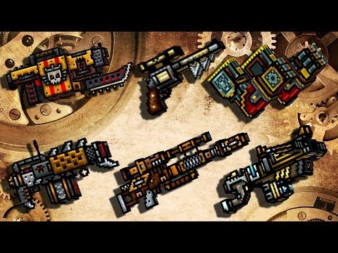 Steampunk Weapons - Pixel Gun 3D