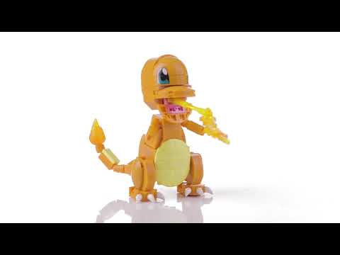 Mattel MEGA CONSTRUX POKEMON rinkinys – Charmander (GKY96) video