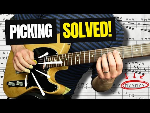Alternate Picking Guitar Exercises (that will fix your picking technique forever!)