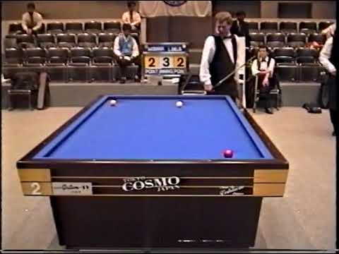 1993 3cushion World Cup in TOKYO Nobuaki Kobayashi vs Ludo Dielis
