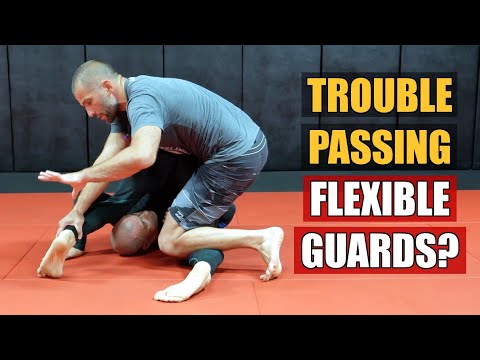 Best Pass Against Flexible Guard Players - Stack Pass BJJ