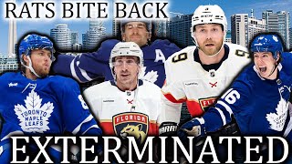 Controversial Leafs Panthers BARN BURNER in Game 1 NHL Playoffs