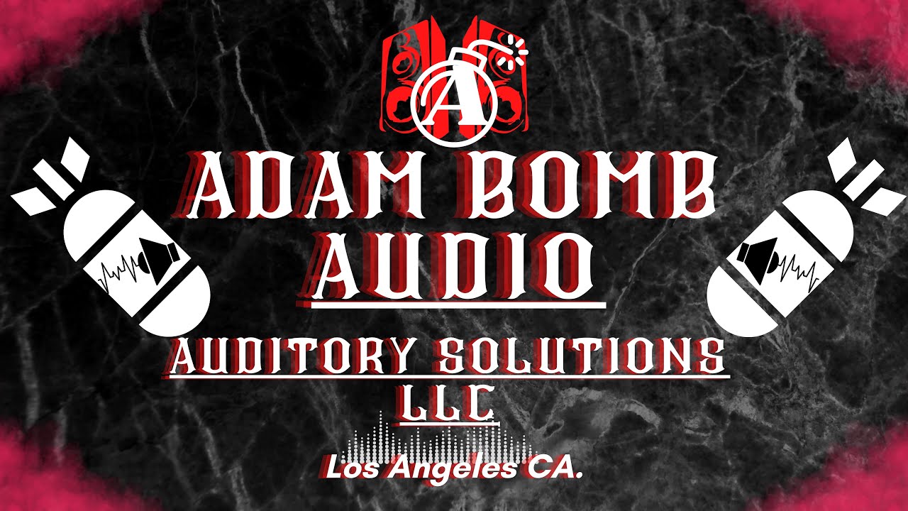 Promotional video thumbnail 1 for AdamBomb Audio LLC