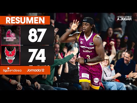 Hiopos Lleida - Coviran Granada (87-74) RESUMEN | Liga Endesa 2024-25