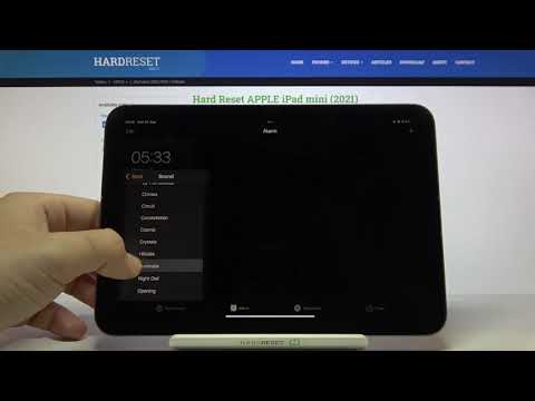 How to Check All Alarm Tones on iPad Mini (2021) - List of Alarm Tones