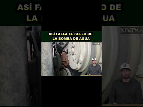 Así FALLA el SELLO de la BOMBA de REFIGERANTE, FUGAS, CALENTEMIENTO y más