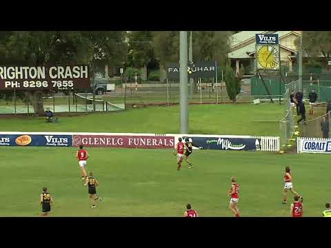 Glenelg's Jordan Moore - SANFL Reserves Round 13