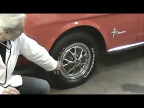 Classic Ford Mustang Wheel Covers