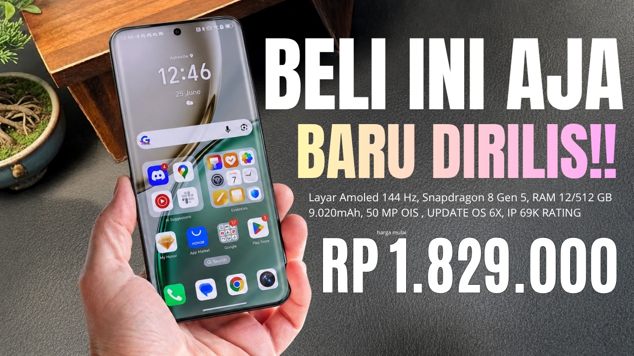 BARU RILIS SEMEWAH INI‼️RAM 12/512 GB, 9020MAH - HP TERBARU DAN TERBAIK JUNI 2026