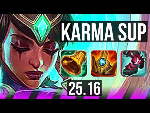 KARMA & Varus vs LUX & Jhin (SUP) | KR Master | 25.16