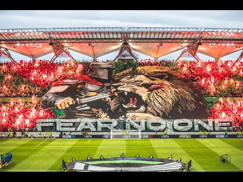 Fear No One  - Nie bój się nikogo  - Oprawa na meczu Legia  - Chelsea