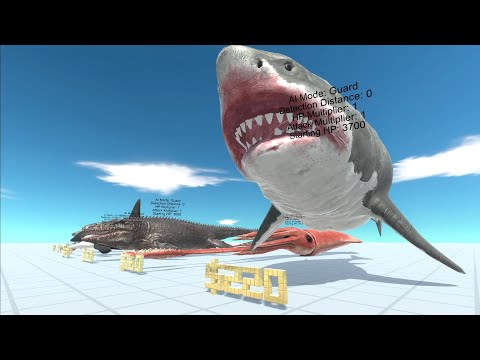 AQUATICS factions unit data show -- Animal Revolt Battle Simulator