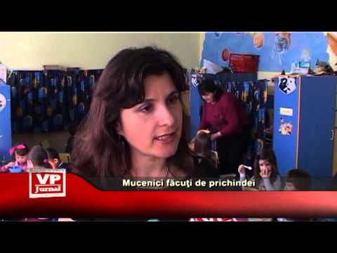 Mucenici făcuţi de prichindei