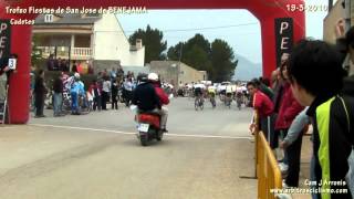 preview picture of video 'Benejama Trofeo San Jose Cadetes19-3-2010 ciclismo'
