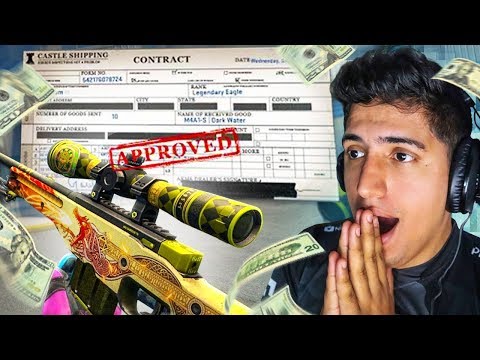 FIZ CONTRATO de TROCA para AWP DRAGON LORE & LUCREI R$5 MIL REAIS!