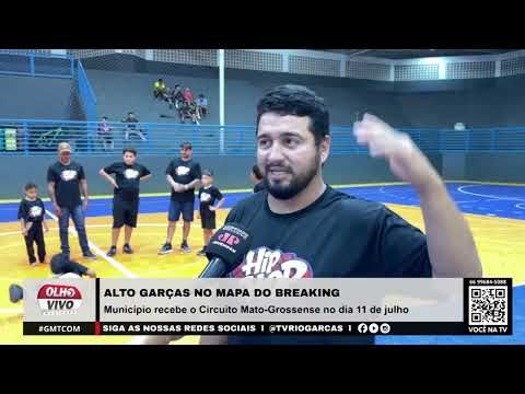 ALTO GARÇAS NO MAPA DO BREAKING | Município recebe o Circuito Mato-Grossense no dia 11 de julho