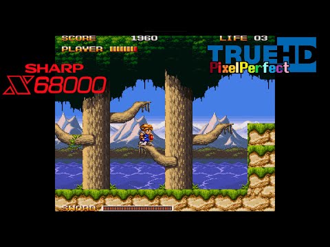 Buster - SHARP X68000 PIXEL PERFECT (4K 60FPS)