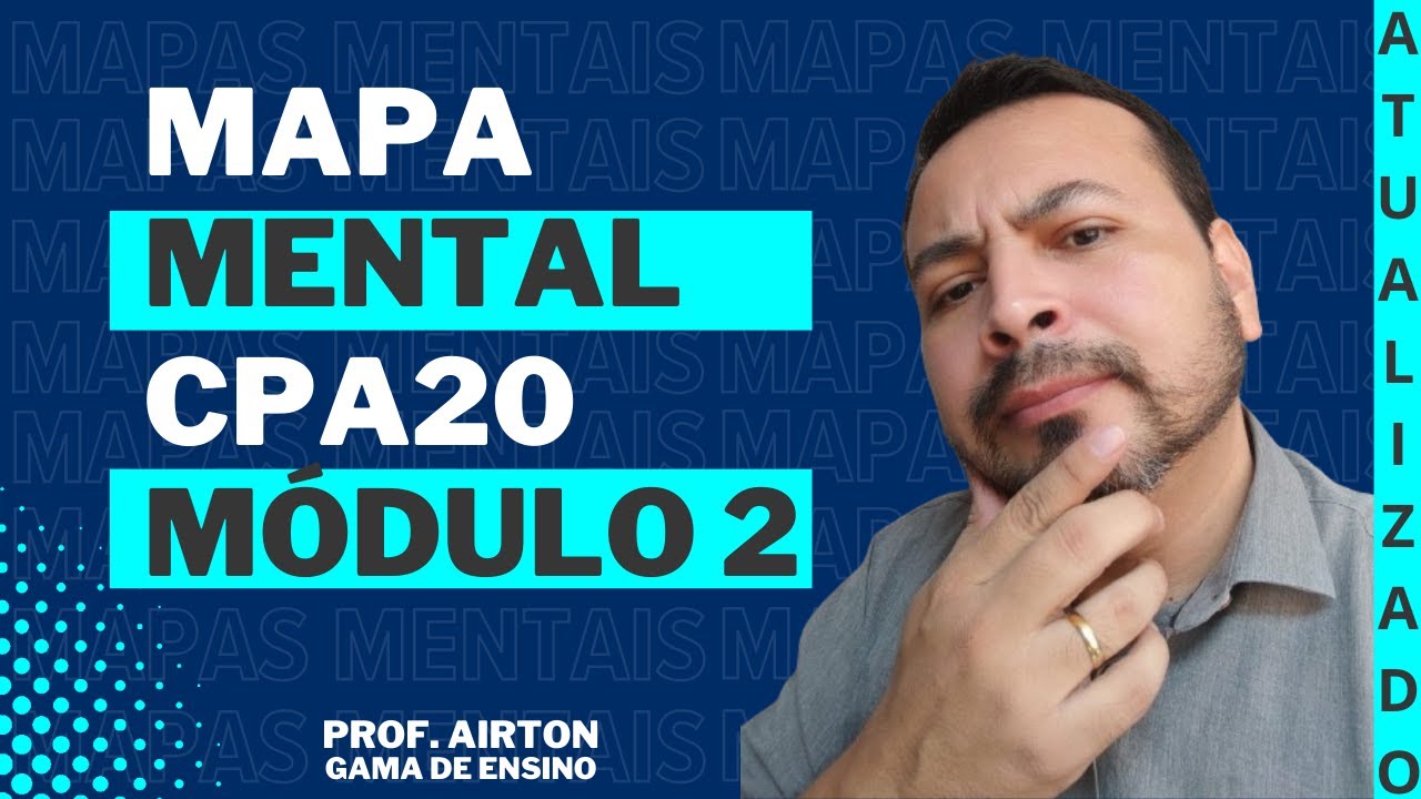 CPA20 MÓDULO 2 | MAPA MENTAL | RESUMO