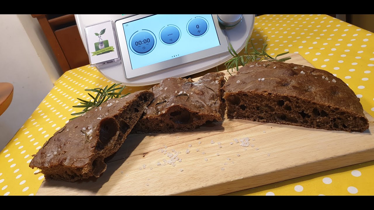 Focaccia ai 7 cereali per bimby TM6 TM5 TM31 TM21