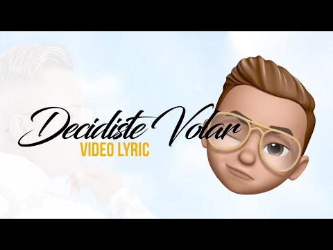 Decidiste Volar - David Arango (Video Lyric)