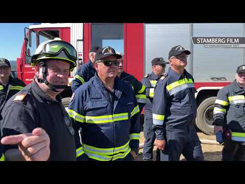 2021 08 09 Niederösterreichische Feuerwehren in Nordmazedonien in Waldbrandeinsatz Teil2