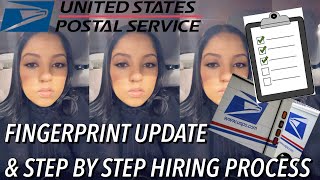 My USPS Hiring Process/USPS Fingerprint Process/RCA/CCA/My Experience