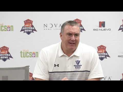 GSU FB: Shawn Elliott Press Conference - Arizona Bowl