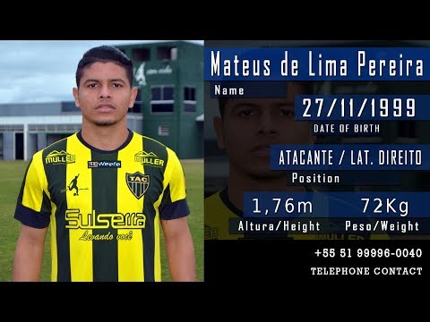MATEUS // ATACANTE // LAT.DIREITO // 1999