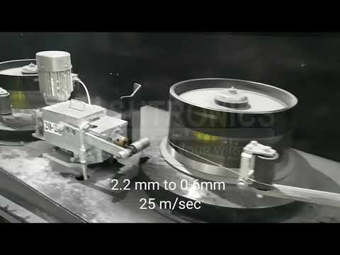 MASHTRONICS - Wire drawing machine MBK-10/500 (2.2 to 0.6 mm at 25 m/sec)